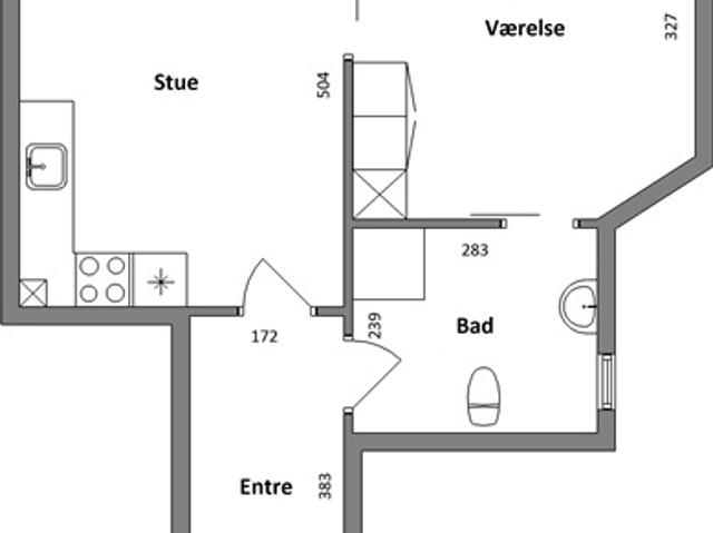 Lejlighed til leje i Horsens, Århus