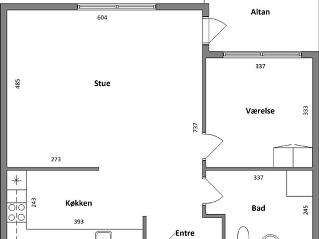 Lejlighed til leje i Århus