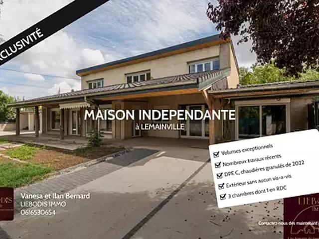 Maison vente à Nancy, Lemainville