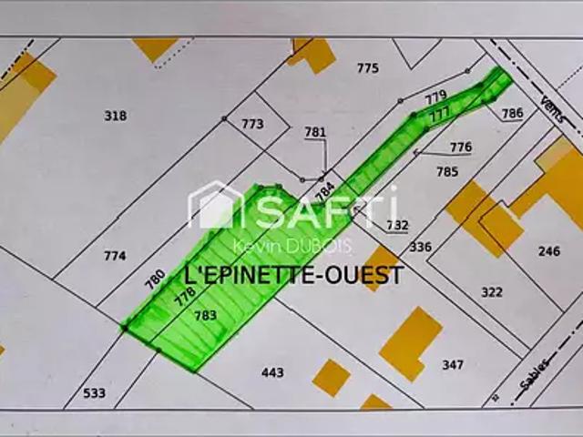 Terrain vente à Châtellerault, Lencloître