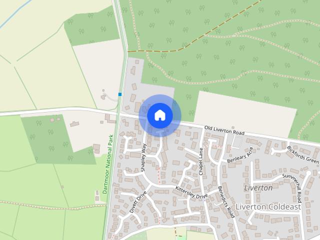 House for rent in Liverton Coldeast, Bridford