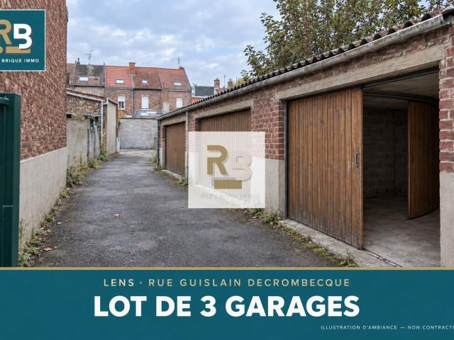 Garage vente à Centre-Ville, Lens