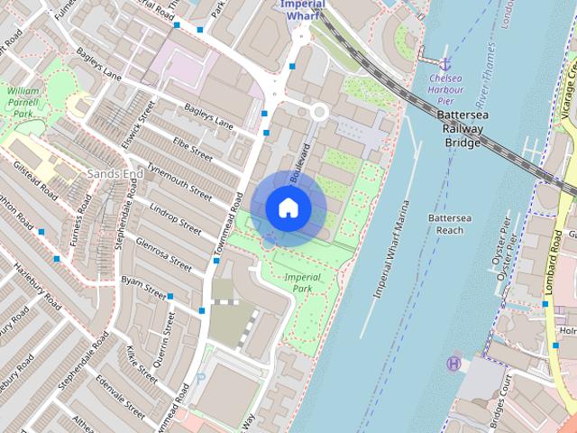 Apartment for rent in Imperial Wharf, Greater London