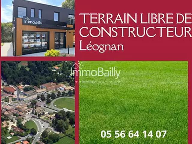 Terrain vente à Bordeaux, Léognan