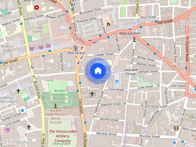Apartment for rent in Shoreditch, Finsbury
