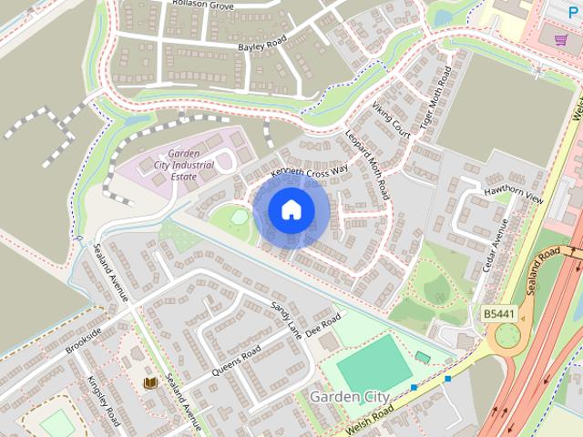 House for rent in Sealand, Garden City