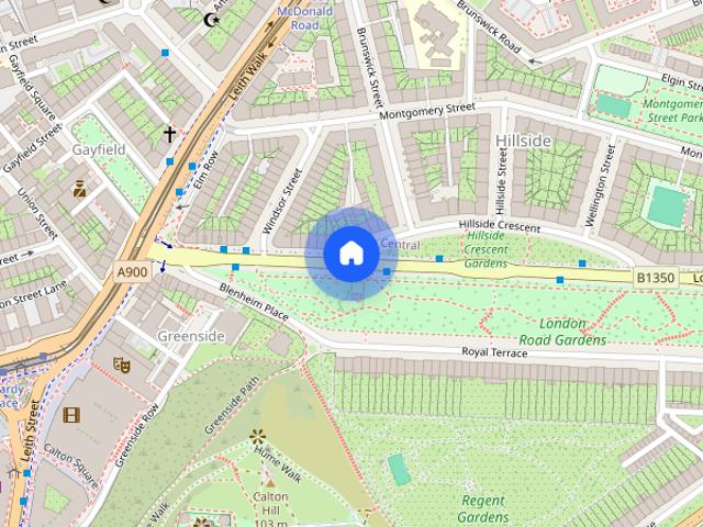 Apartment for rent in Greenside, Leith