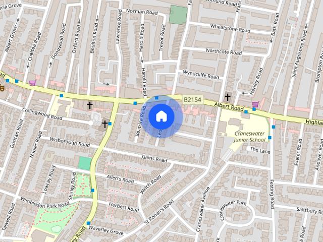 Townhouse for rent in Southsea, City Of Portsmouth