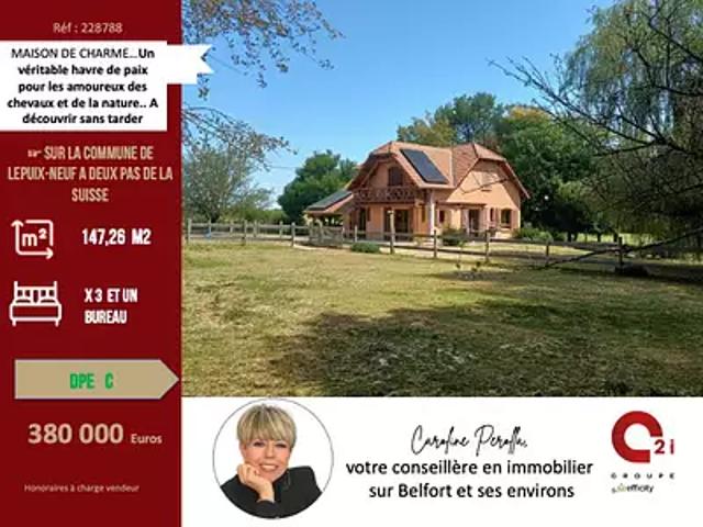 Maison vente à Lepuix-Neuf, Territoire-de-Belfort