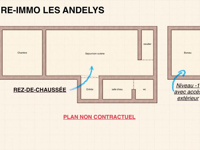 Maison vente à Les Andelys