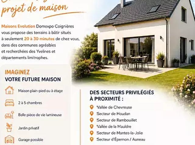 Terrain vente à Versailles, Les Clayes-sous-bois