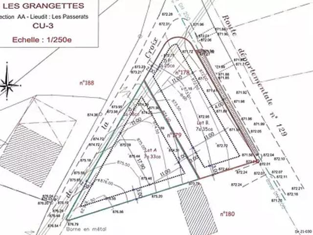 Terrain vente à Pontarlier, Les Grangettes