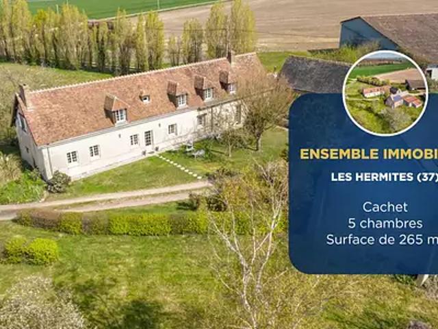 Maison vente à Loches, Les Hermites