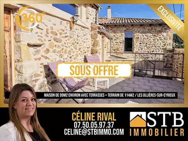 Maison vente à Privas, Les Ollières-sur-eyrieux