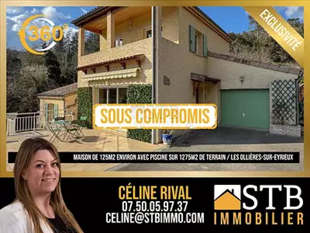 Maison vente à Privas, Les Ollières-sur-eyrieux