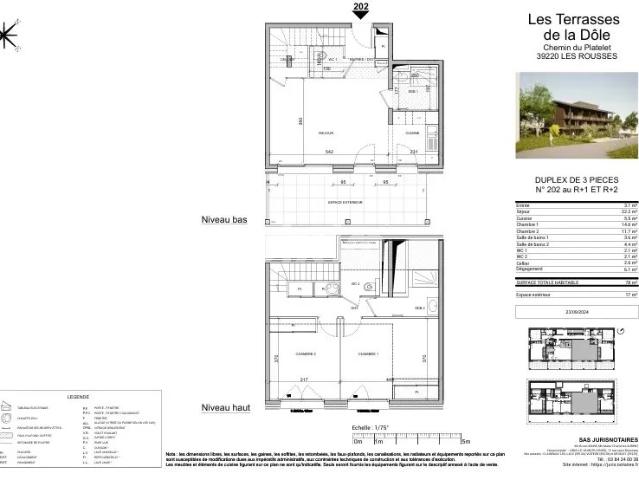 Appartement vente à Les Rousses, Jura