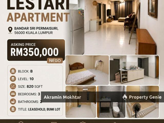 Apartment for sale in Country Heights Damansara, Kuala Lumpur
