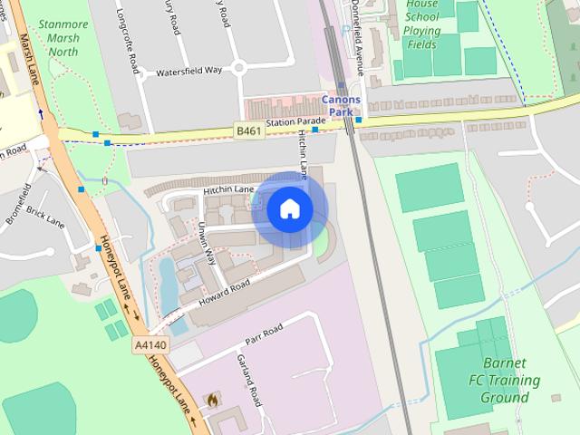 Apartment for rent in Stanmore Place, Greater London