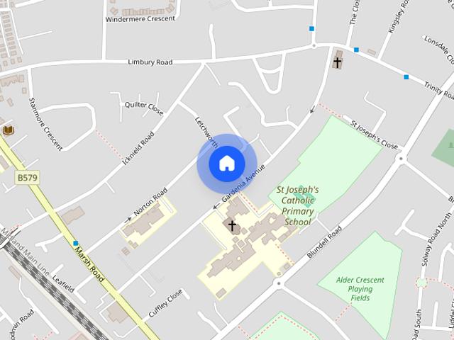 House for rent in Biscot, Luton