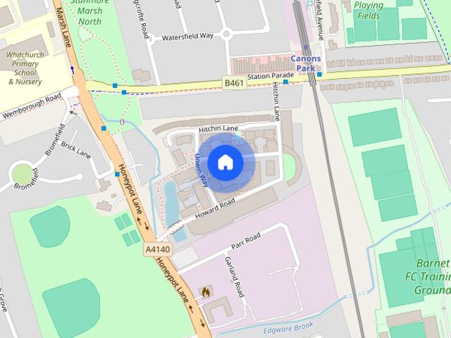 Apartment for rent in Stanmore Place, Greater London