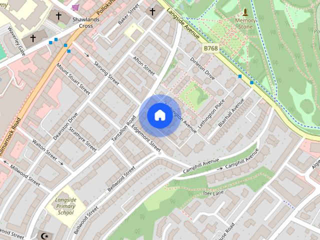 Apartment for rent in Shawmoss, Langside