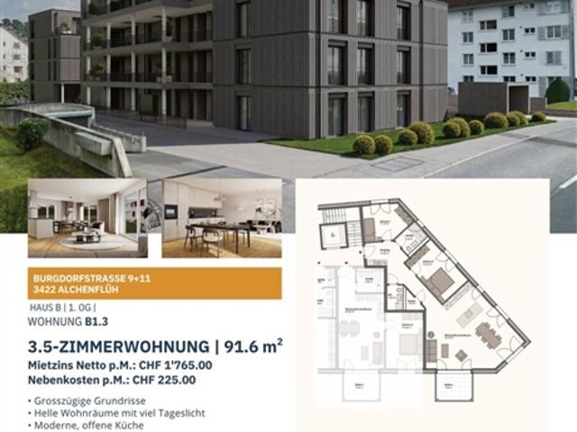 Wohnung mieten in Alchenflüh, Bern