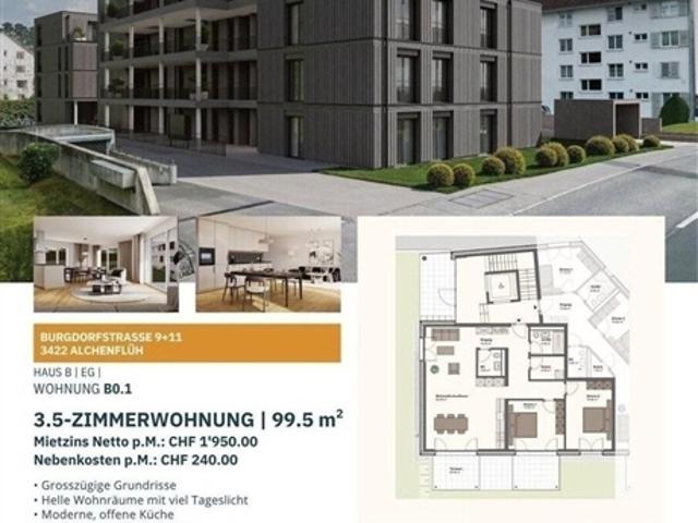 Wohnung mieten in Alchenflüh, Bern
