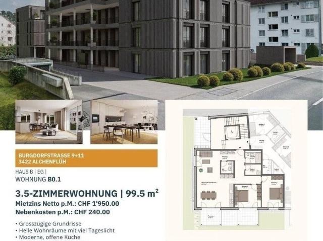 Wohnung mieten in Alchenflüh, Bern