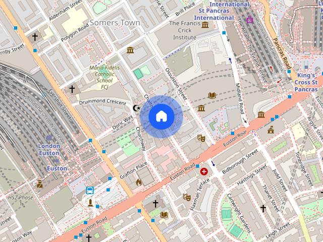 Apartment for rent in Somers Town, Greater London