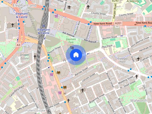 Apartment for rent in Elephant and Castle, Greater London