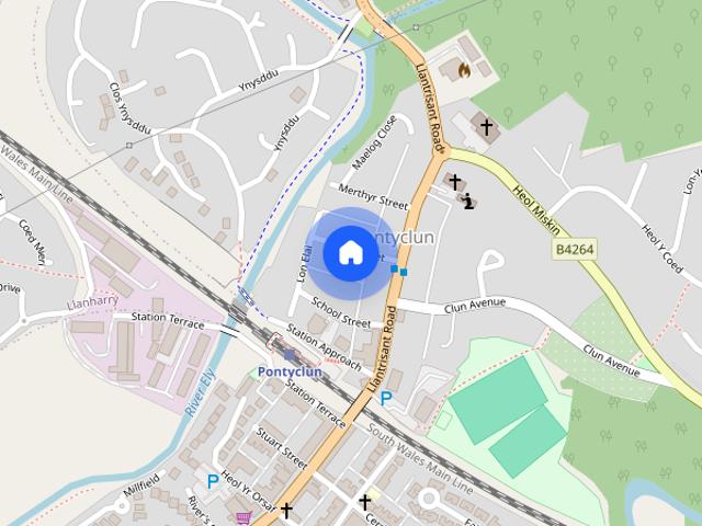 House for rent in Pontyclun, Wales