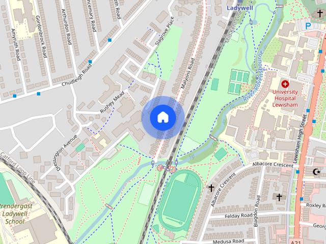 House for rent in London Borough of Lewisham, Ladywell