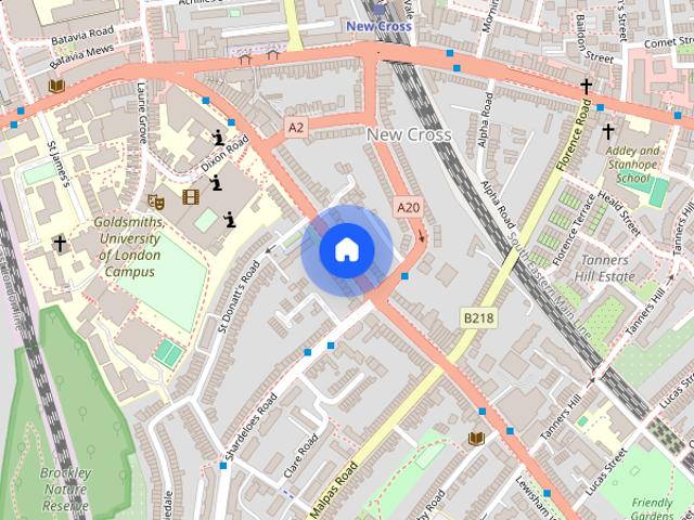 Apartment for rent in London Borough of Lewisham, New Cross