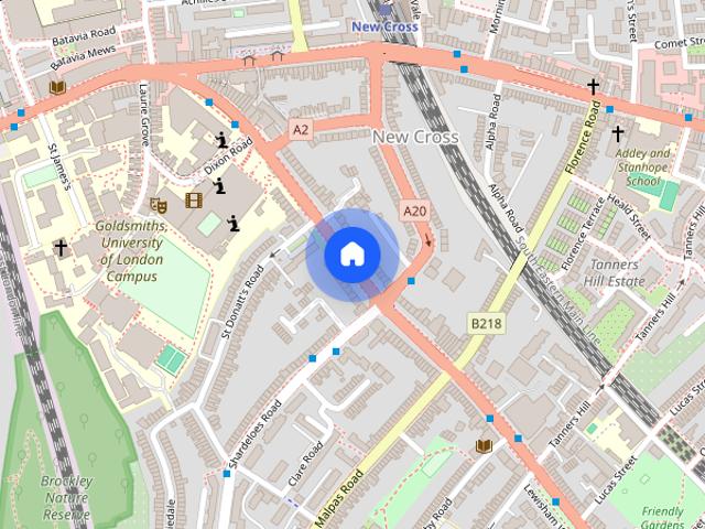 Apartment for rent in London Borough of Lewisham, New Cross