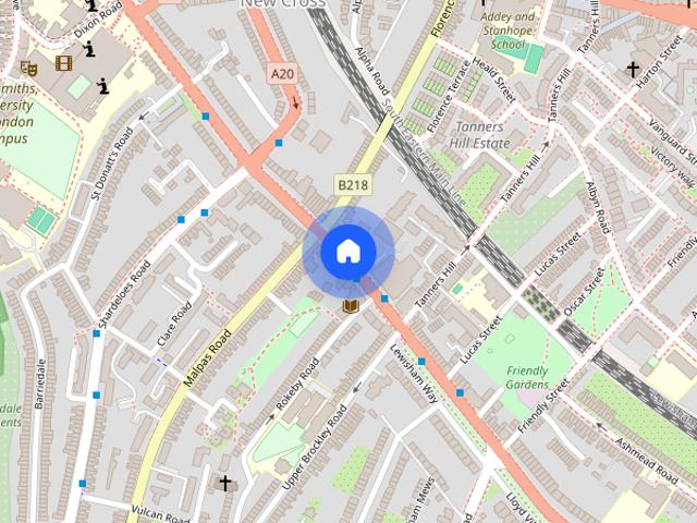 Apartment for rent in London Borough of Lewisham, New Cross