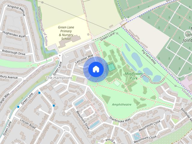 Apartment for rent in Worcester Park, Greater London