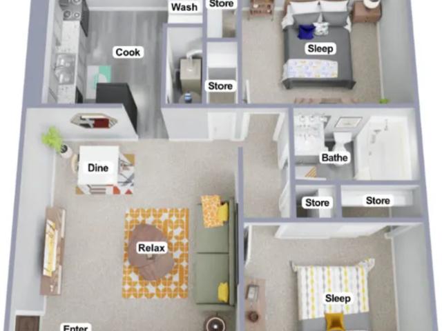 Apartment for rent in Seymour, Indiana