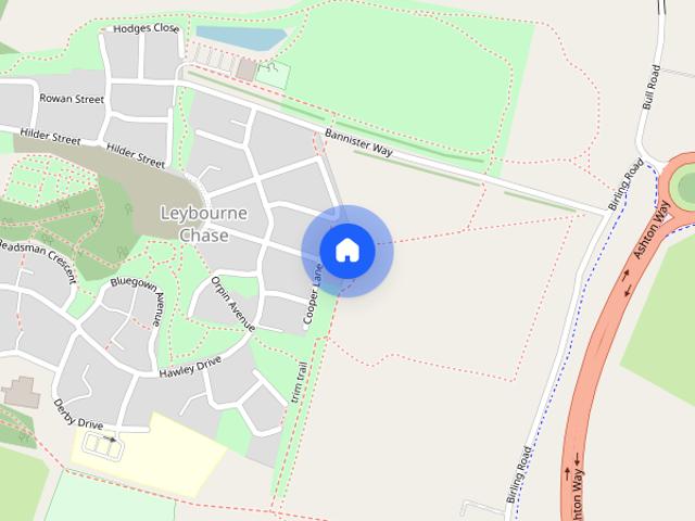 Apartment for rent in Leybourne, Bourne Vale