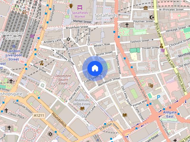 Apartment for rent in Spitalfields, Greater London