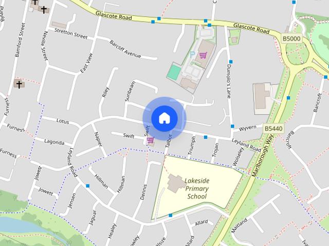 House for rent in Glascote, Tamworth