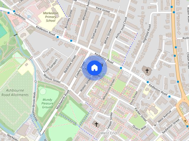 House for rent in West End, Derby
