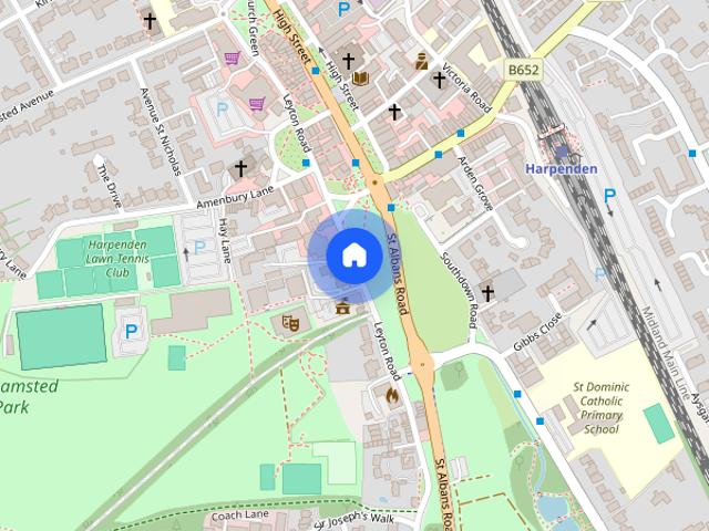Apartment for rent in Hatching Green, Five Acres