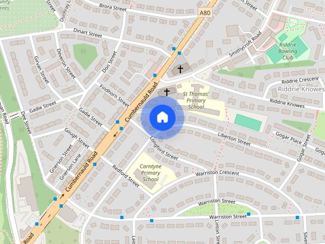 House for rent in Riddrie Knowes, Glasgow