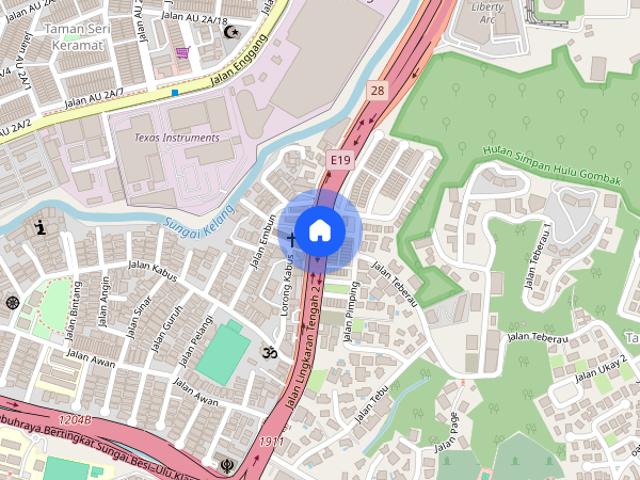 Apartment for rent in Ulu Kelang, Majlis Perbandaran Ampang Jaya