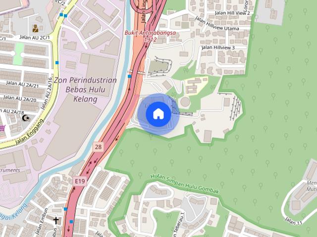 Apartment for rent in Ulu Kelang, Majlis Perbandaran Ampang Jaya