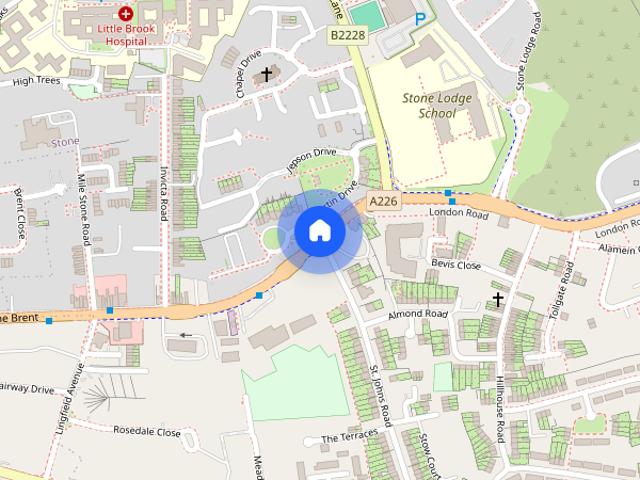 Apartment for rent in Stone, Dartford