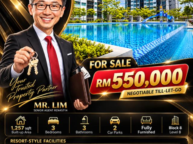 Condominium for sale in Liberty Grove Kuching, Kota Sentosa