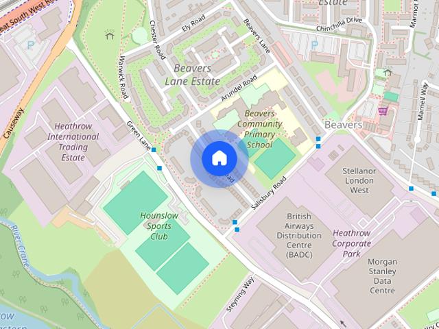 House for rent in Beavers, Greater London