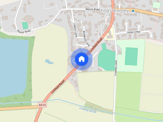House for rent in King's Bromley, Boley Park