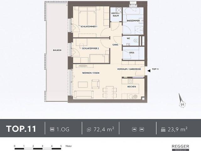 Apartment kaufen in Völkendorf, Judendorf-Straßengel